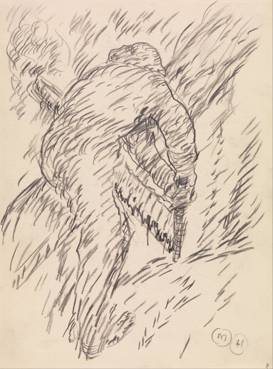 Sawing Wood by Marsden Hartley