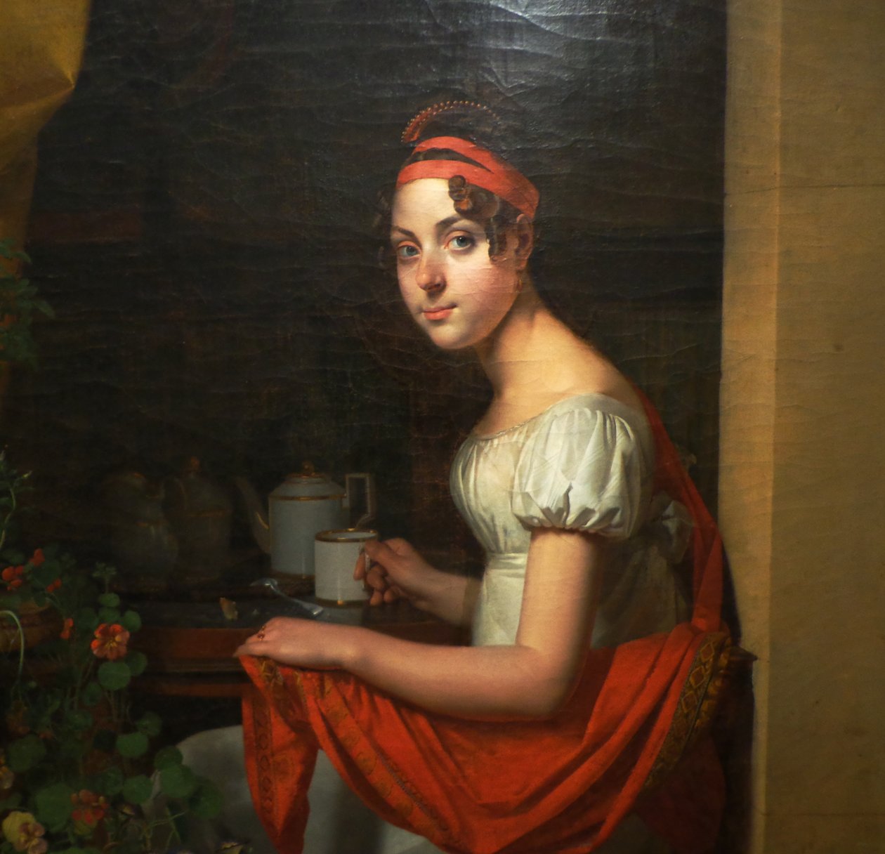 Portrait of Adéone by Michel Martin Drolling