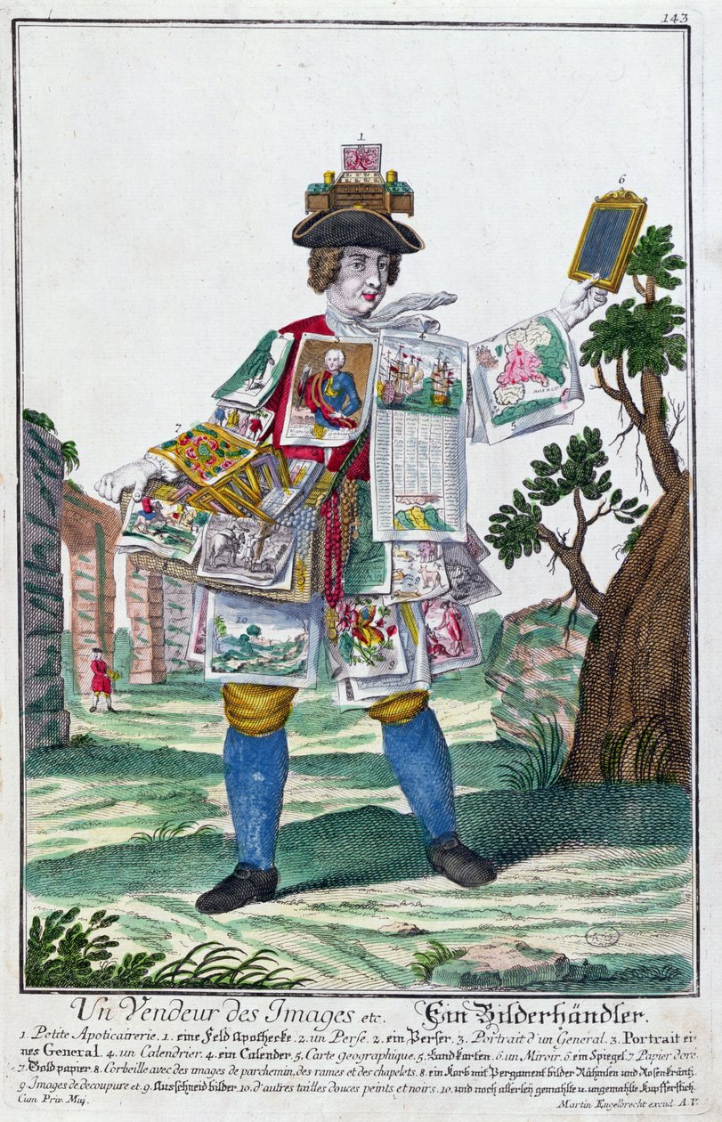 Picture Seller by Martin Engelbrecht