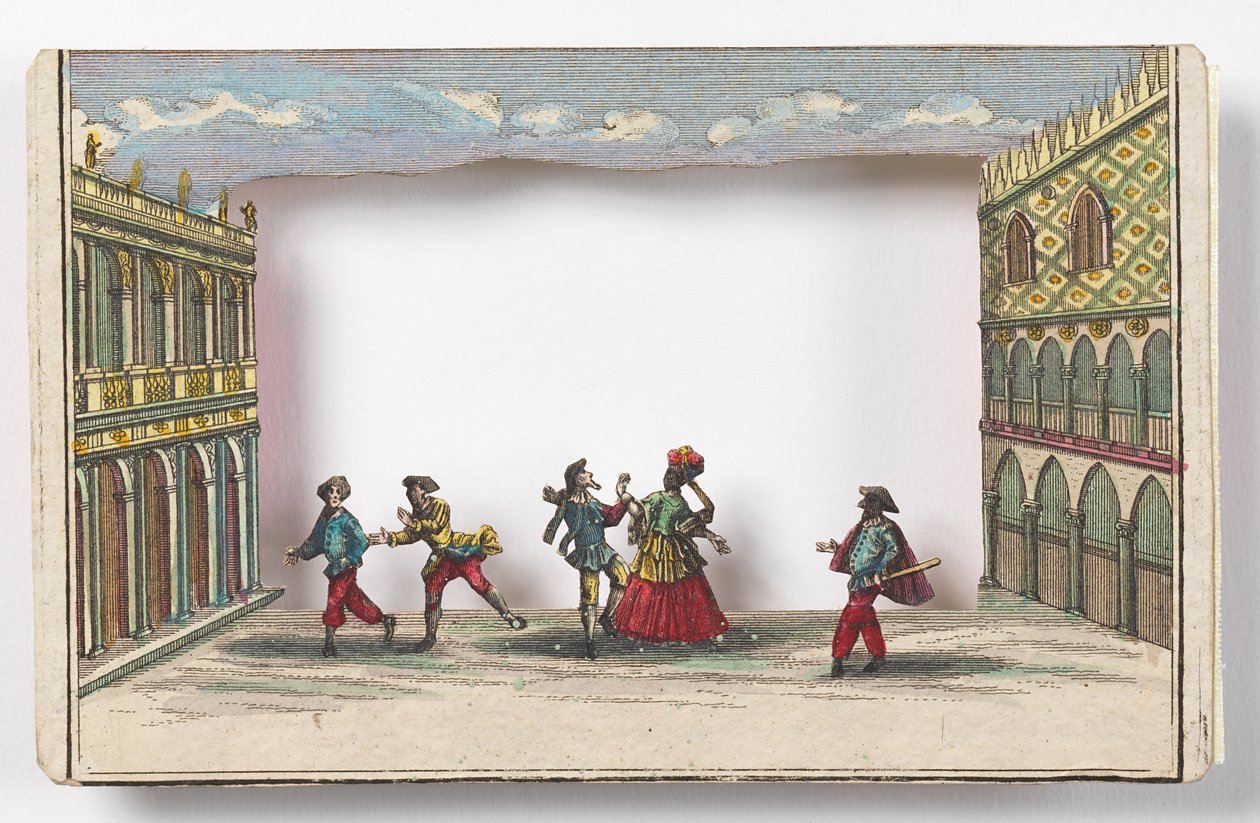 The Carnival of Venice (Peep-show) by Martin Engelbrecht