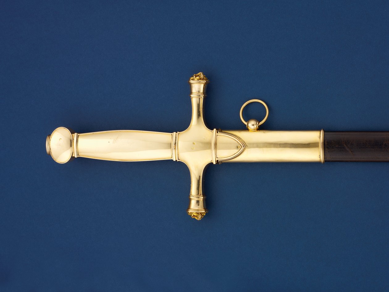 Detail of the Wellington-Hardinge Sword (detail) by Martin Guillaume Biennais
