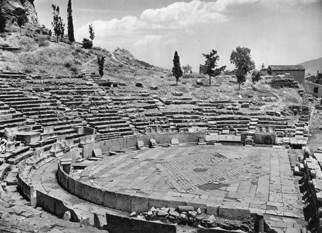 Theatre of Dionysus, Athens by Martin Hurlimann