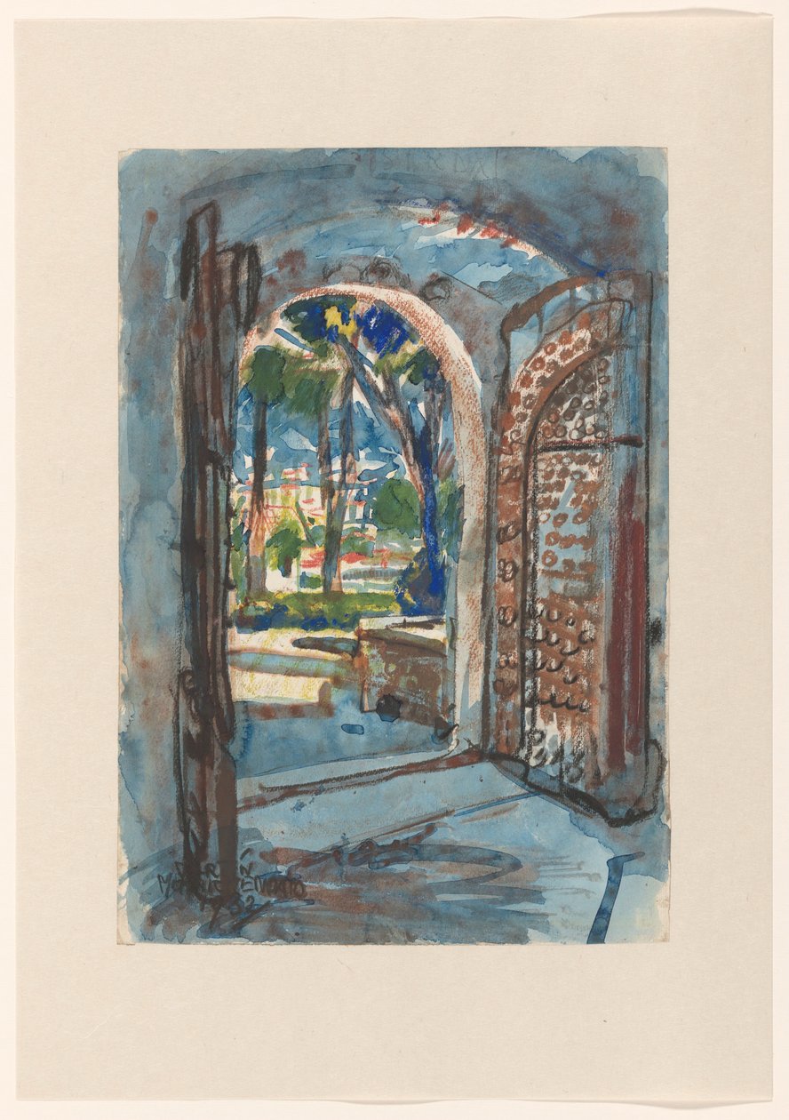 Gate in S. Miniato by Martin Monnickendam