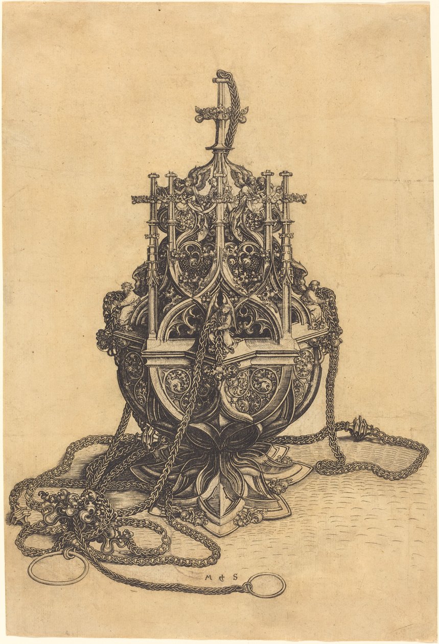 A Censer by Martin Schongauer