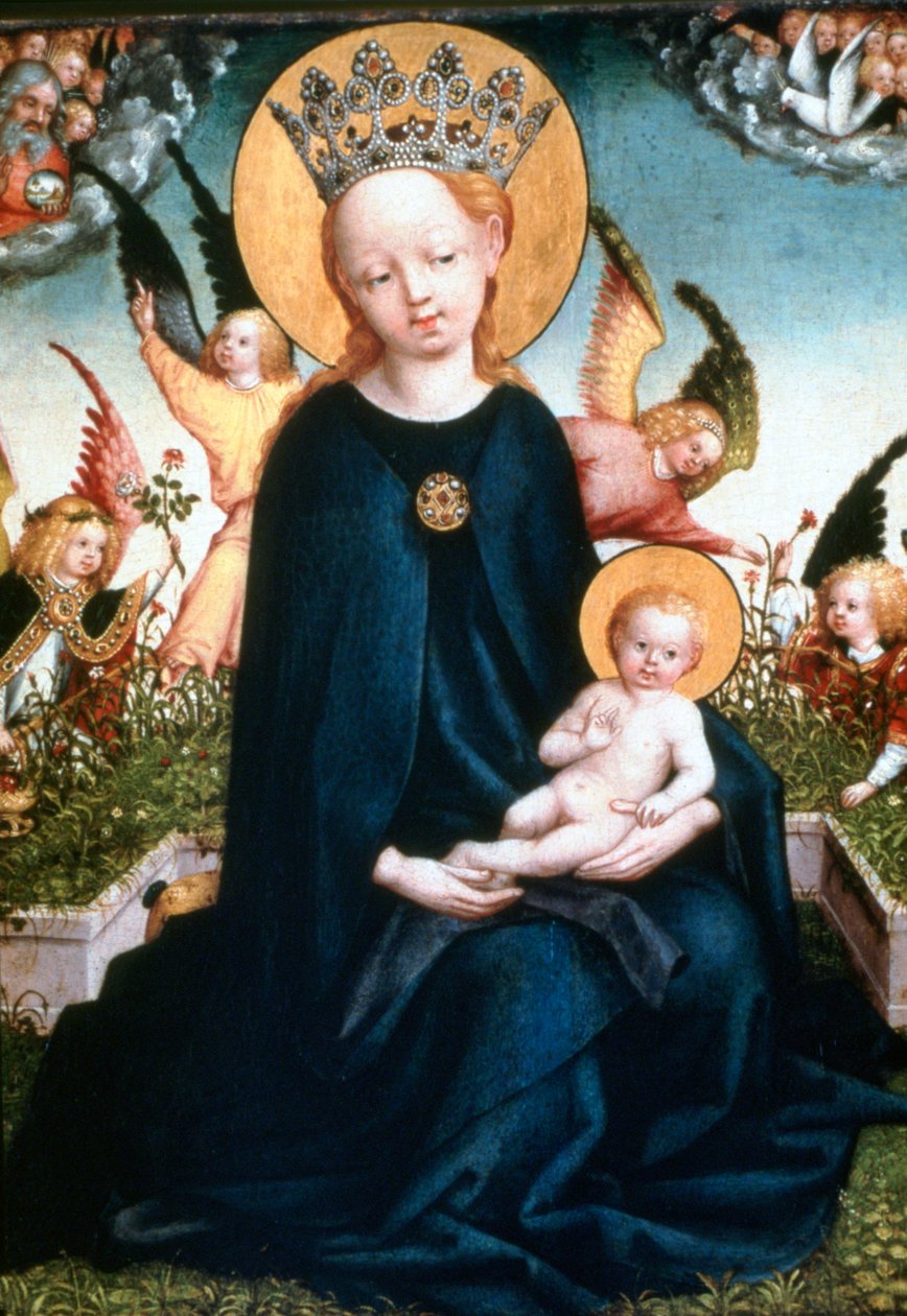 Virgin and Child by Martin Schongauer