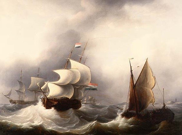 Shipping in a Swell by Martin Schouman
