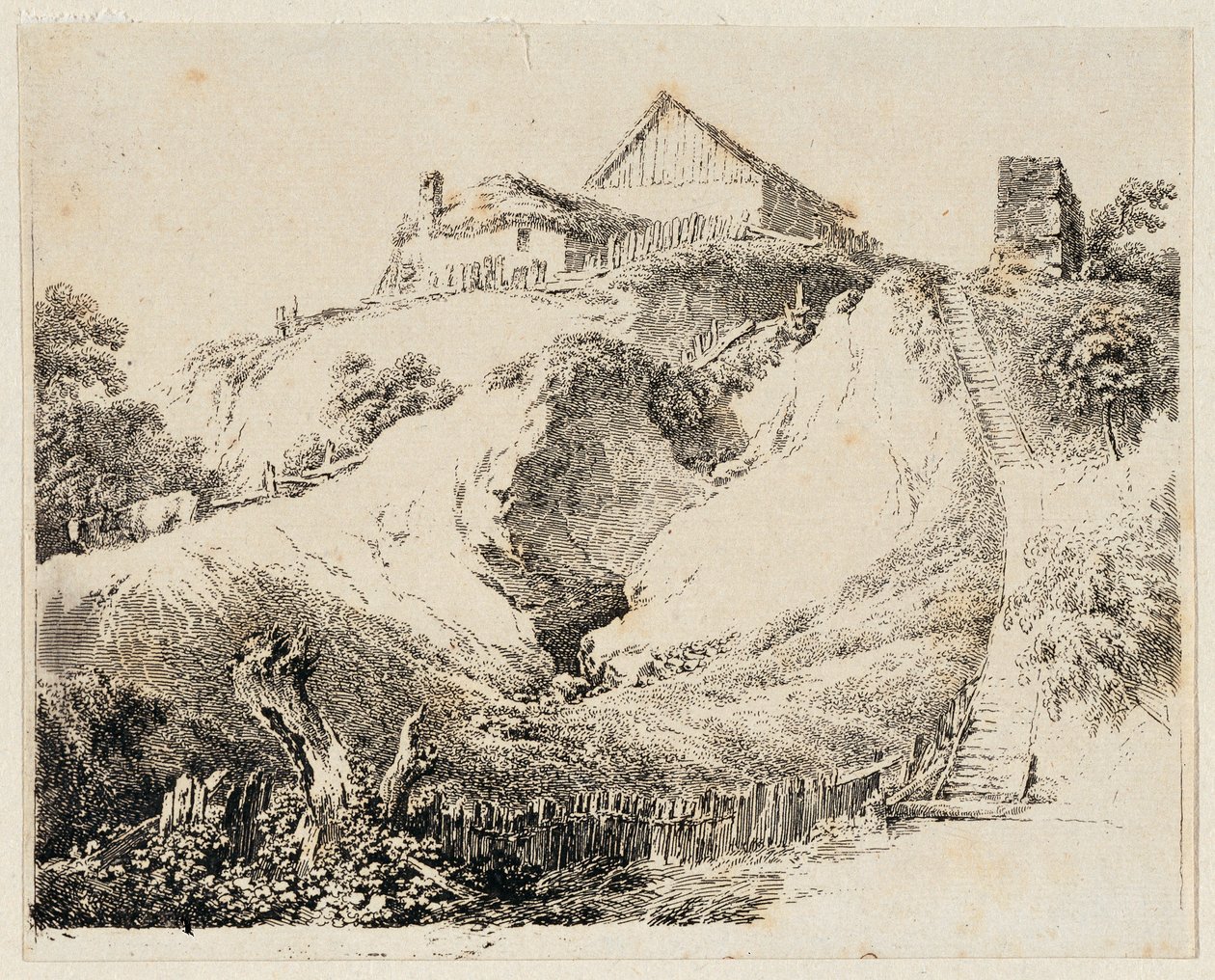 Landscape by Martin von Molitor