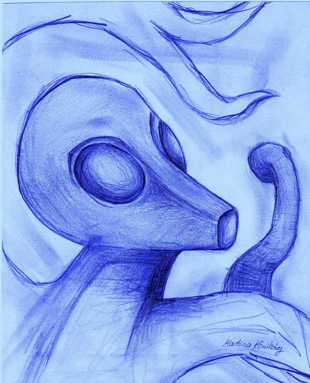 Alien The Alien Animation by Martina Konitzky