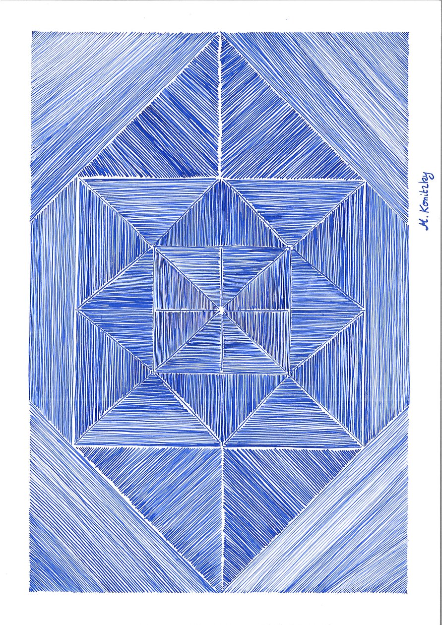 Blue Ink by Martina Konitzky