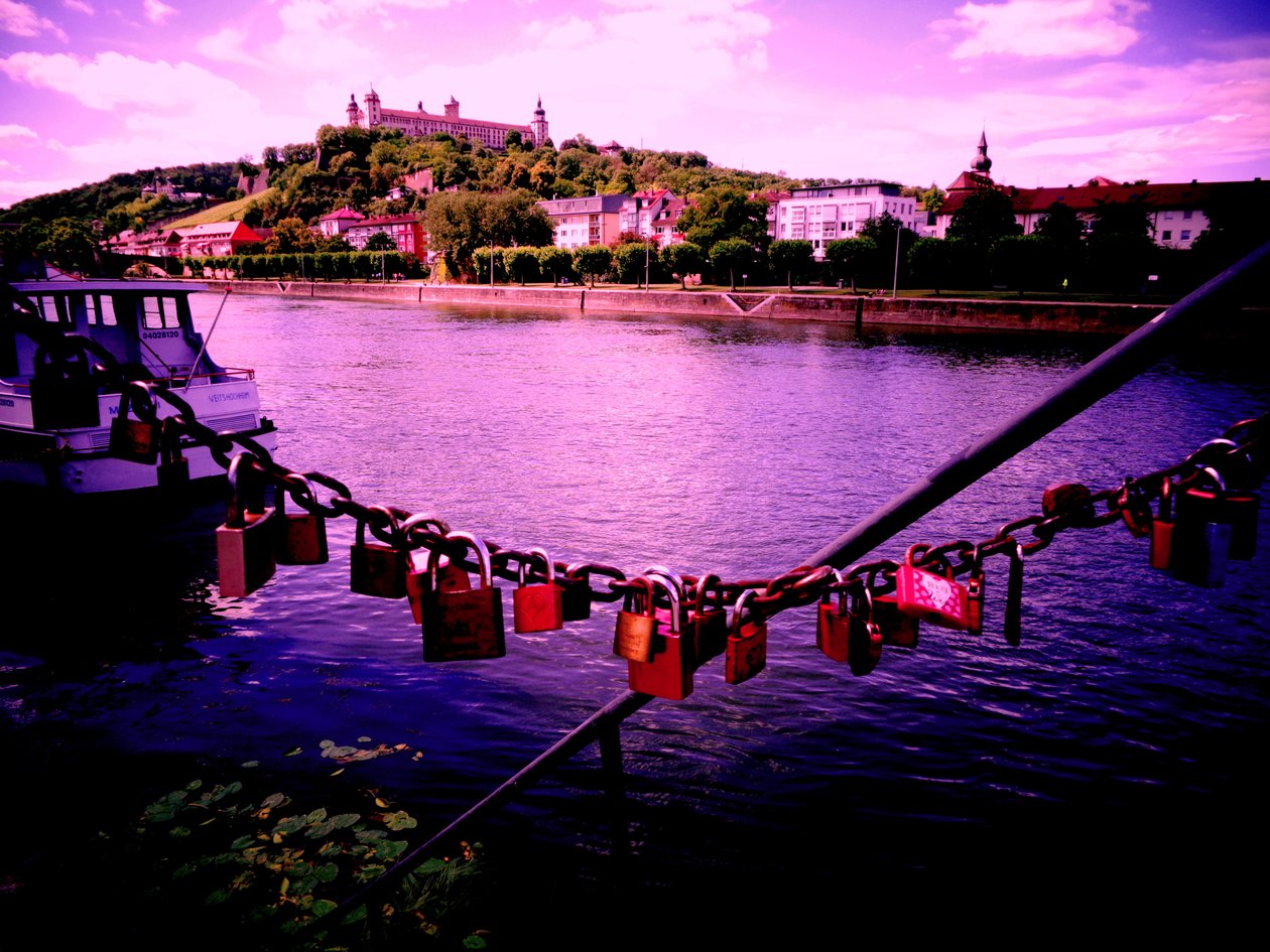 Marienberg Fortress in Würzburg on the Main by Martina Konitzky