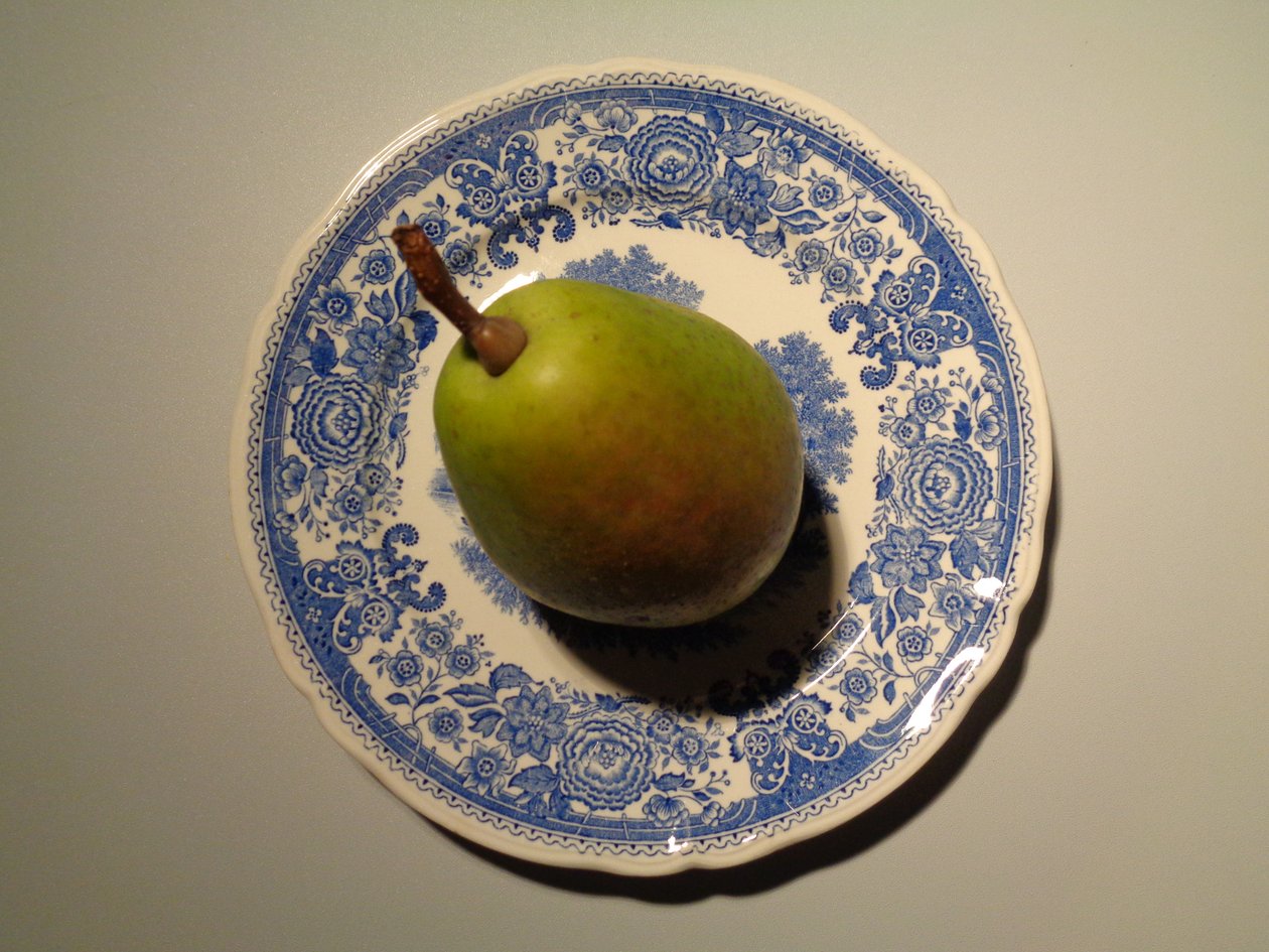 Villeroy and Boch Porcelain with Pear by Martina Konitzky
