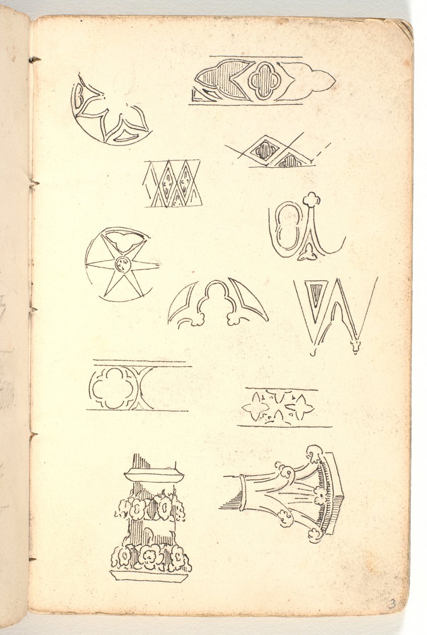 Architectural Ornaments by Martinus Rørbye