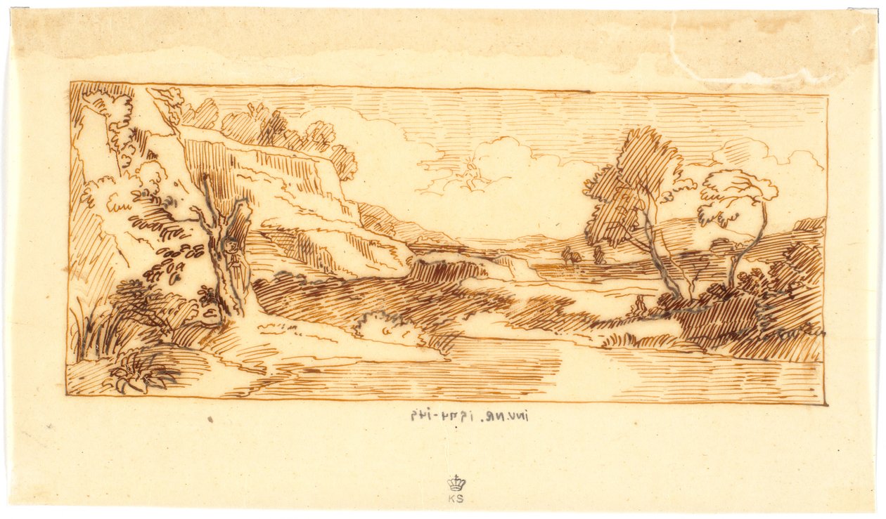 Landscape by Martinus Rørbye