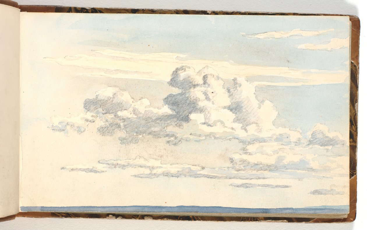 Sky Study by Martinus Rørbye