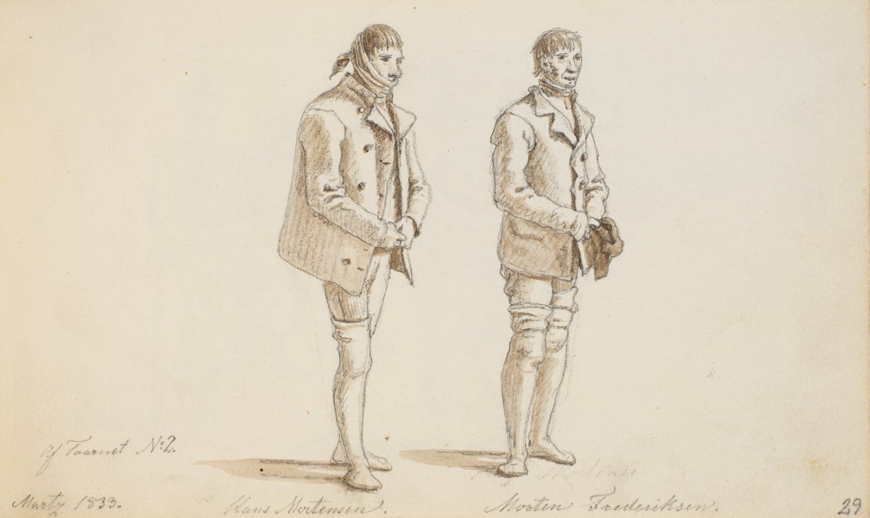 Two Prisoners from the House of Correction by Martinus Rørbye