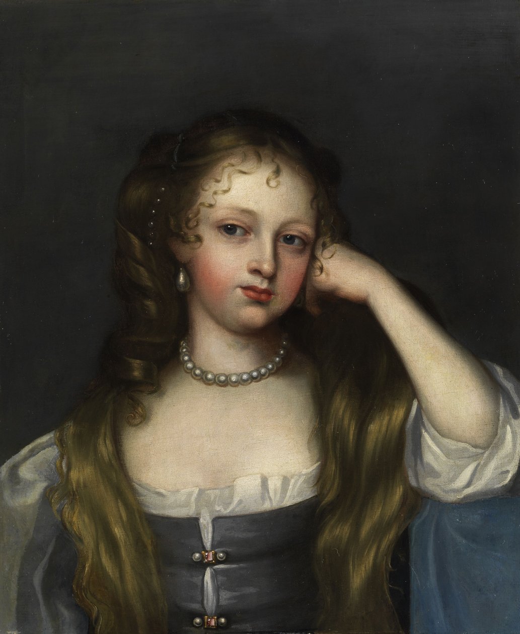 Portrait of the Royal Mistress Nell Gwyn by Mary Beale