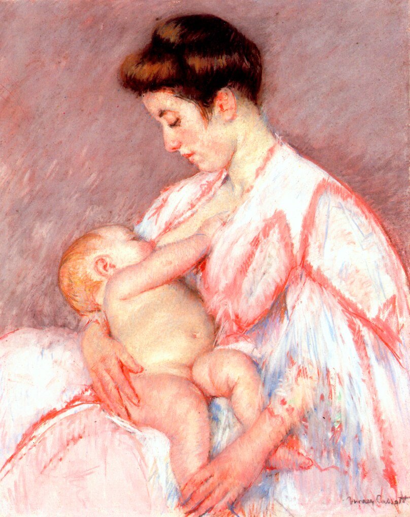 Baby John Being Nursed by Mary Cassatt