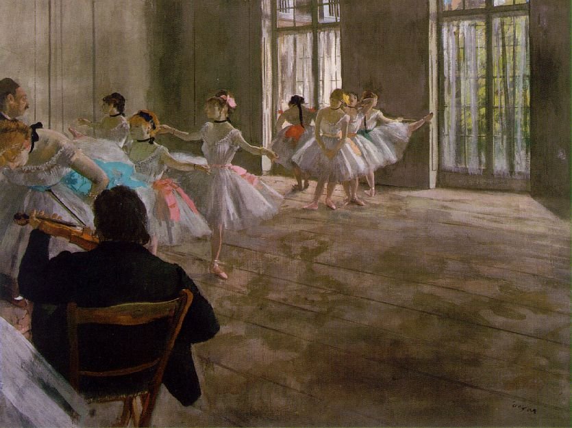 Dance School by Mary Cassatt