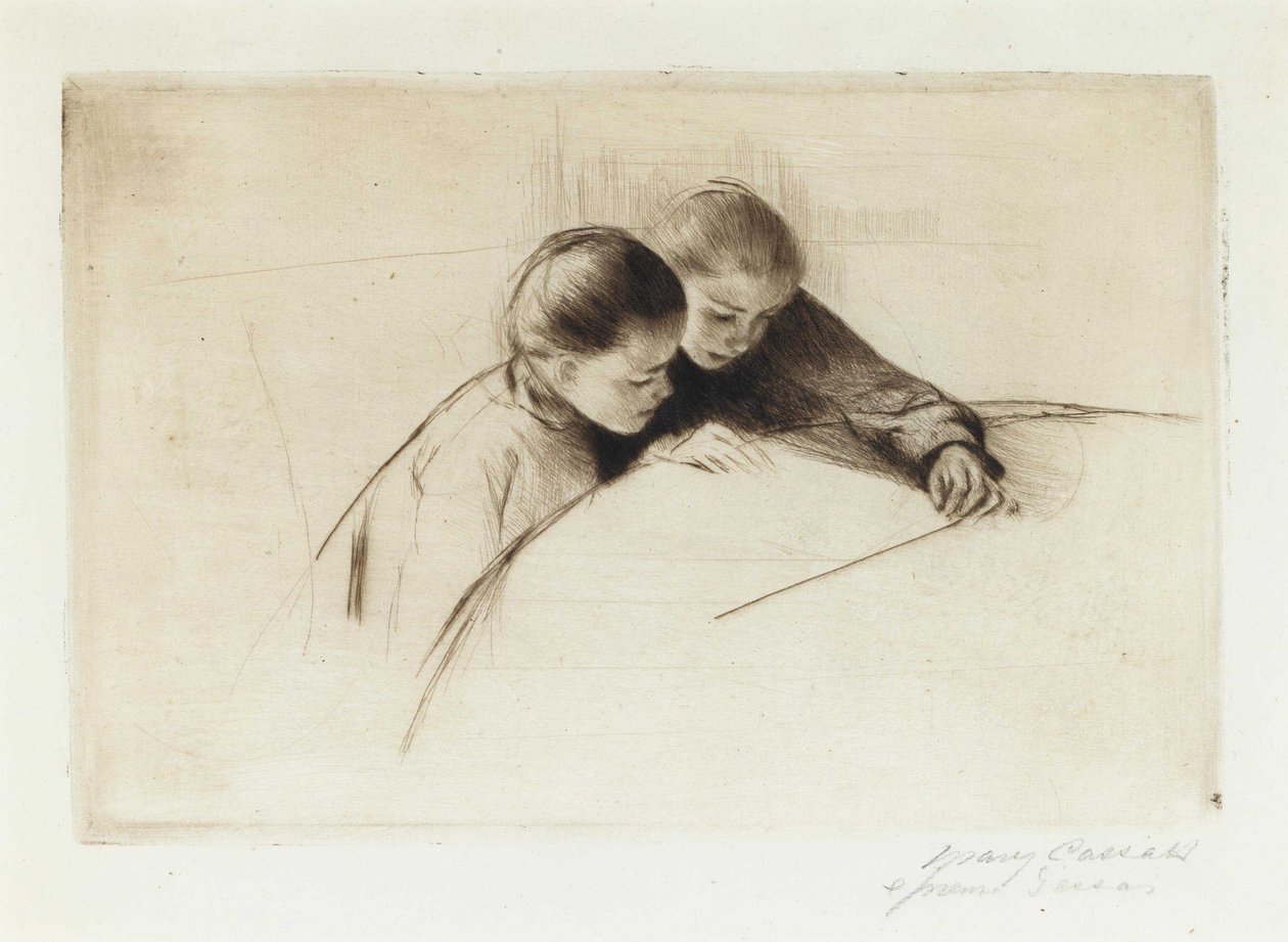 The Map by Mary Cassatt