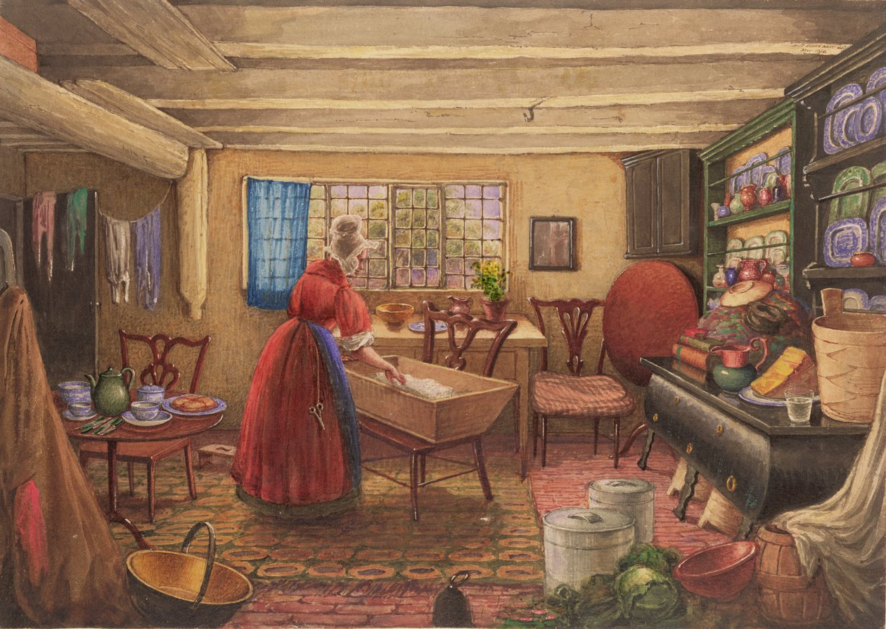 A Farm Kitchen at Clifton by Mary Ellen Best