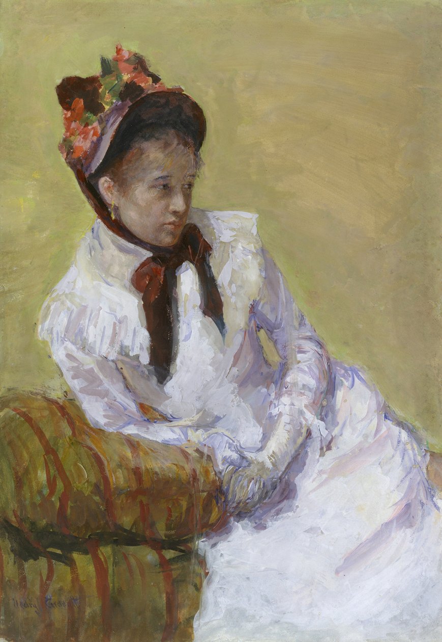 Portrait of the Artist, 1878 by Mary Cassatt