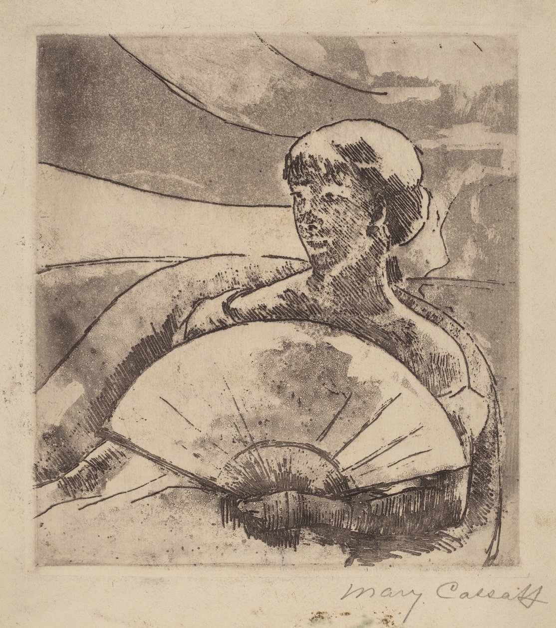 In the Opera Box (No. 3) by Mary Cassatt