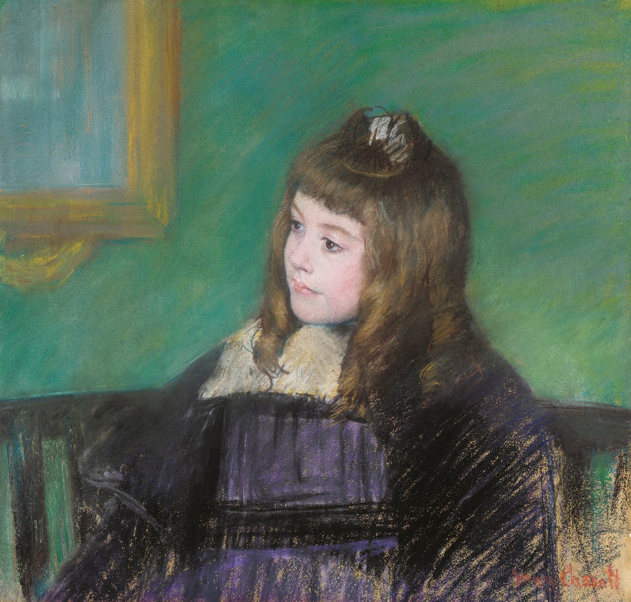 Portrait of Marie-Therese Gaillard by Mary Cassatt