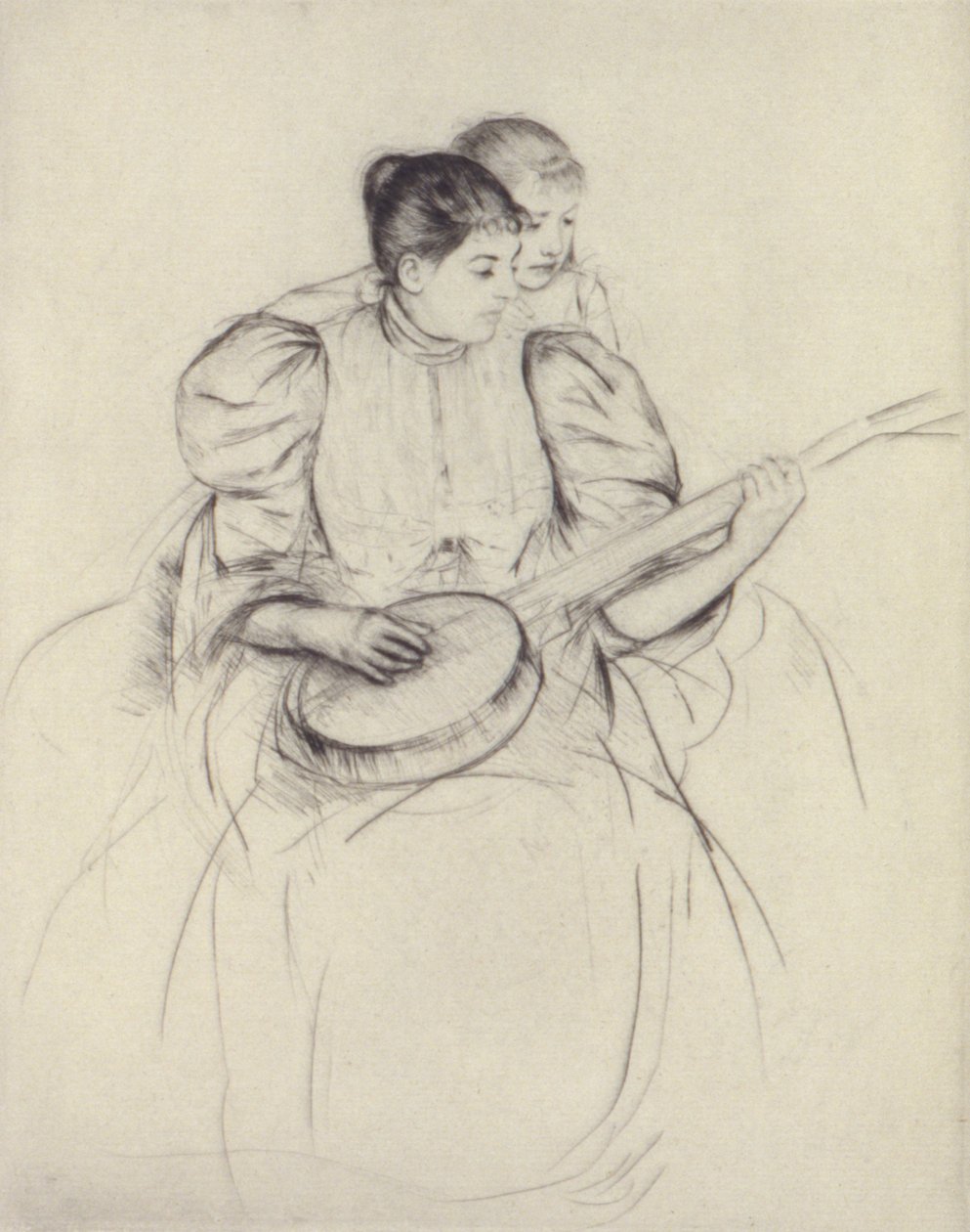 The Banjo Lesson by Mary Cassatt