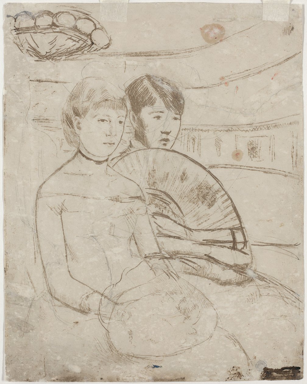 The Loge by Mary Cassatt