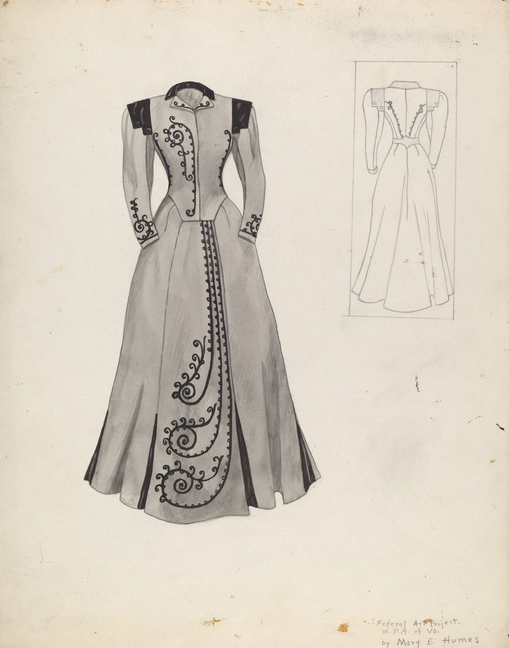 Suit Costume, c. 1937 by Mary E Humes