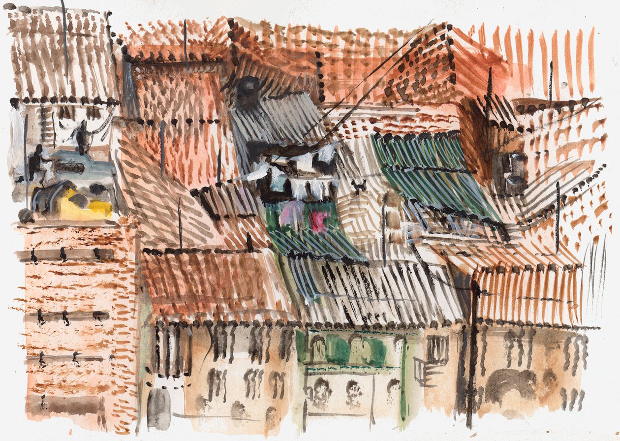 Rooftops, Bogota by Mary Kuper