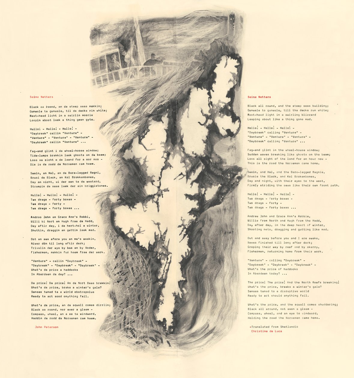 Shetlandic Poem by Mary Kuper