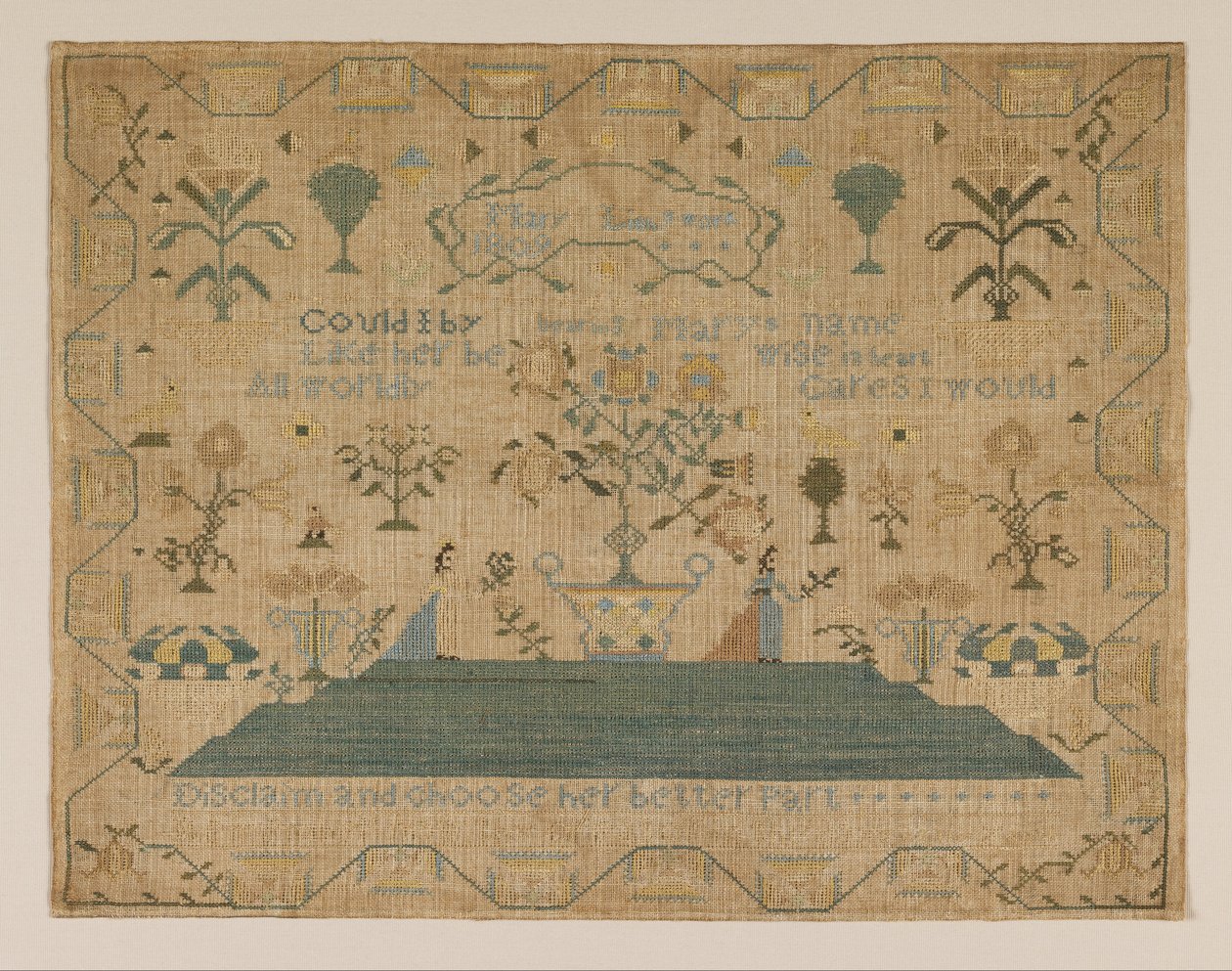 Sampler by Mary Lish