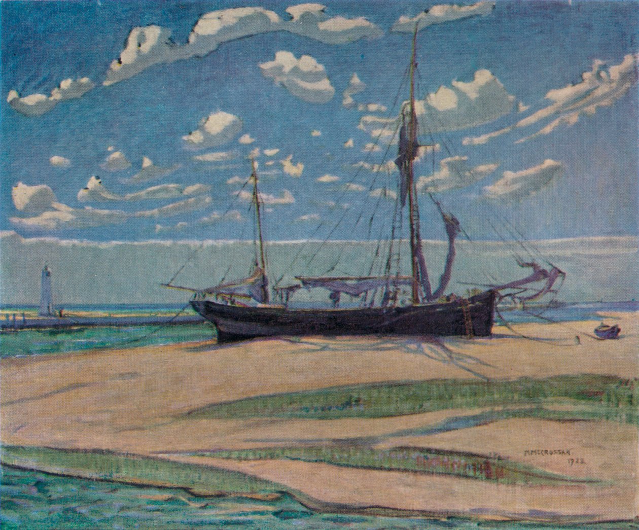 Sea Piece, 1922 by Mary McCrossan