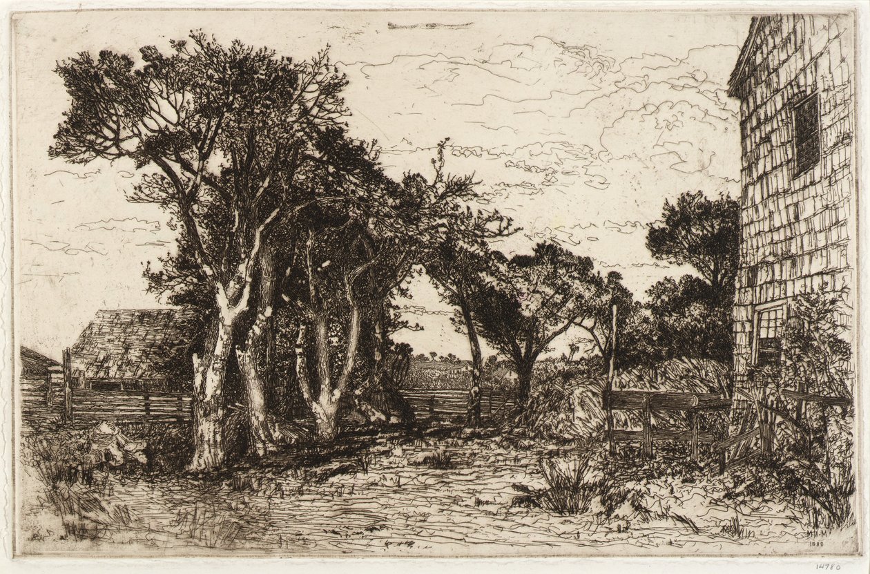 The Old Homestead by Mary Nimmo Moran