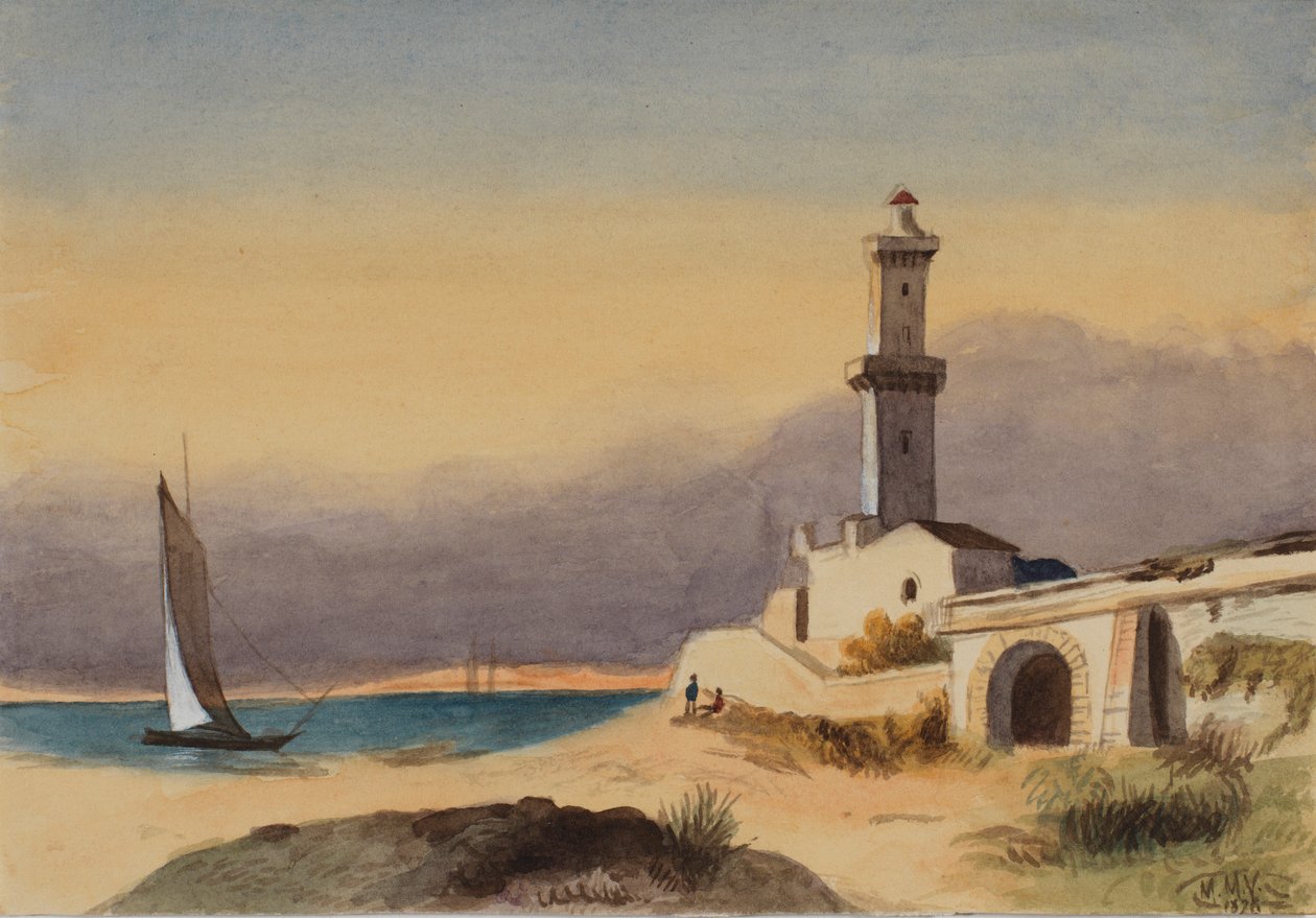 Untitled (Landscape) by Mary Vaux Walcott