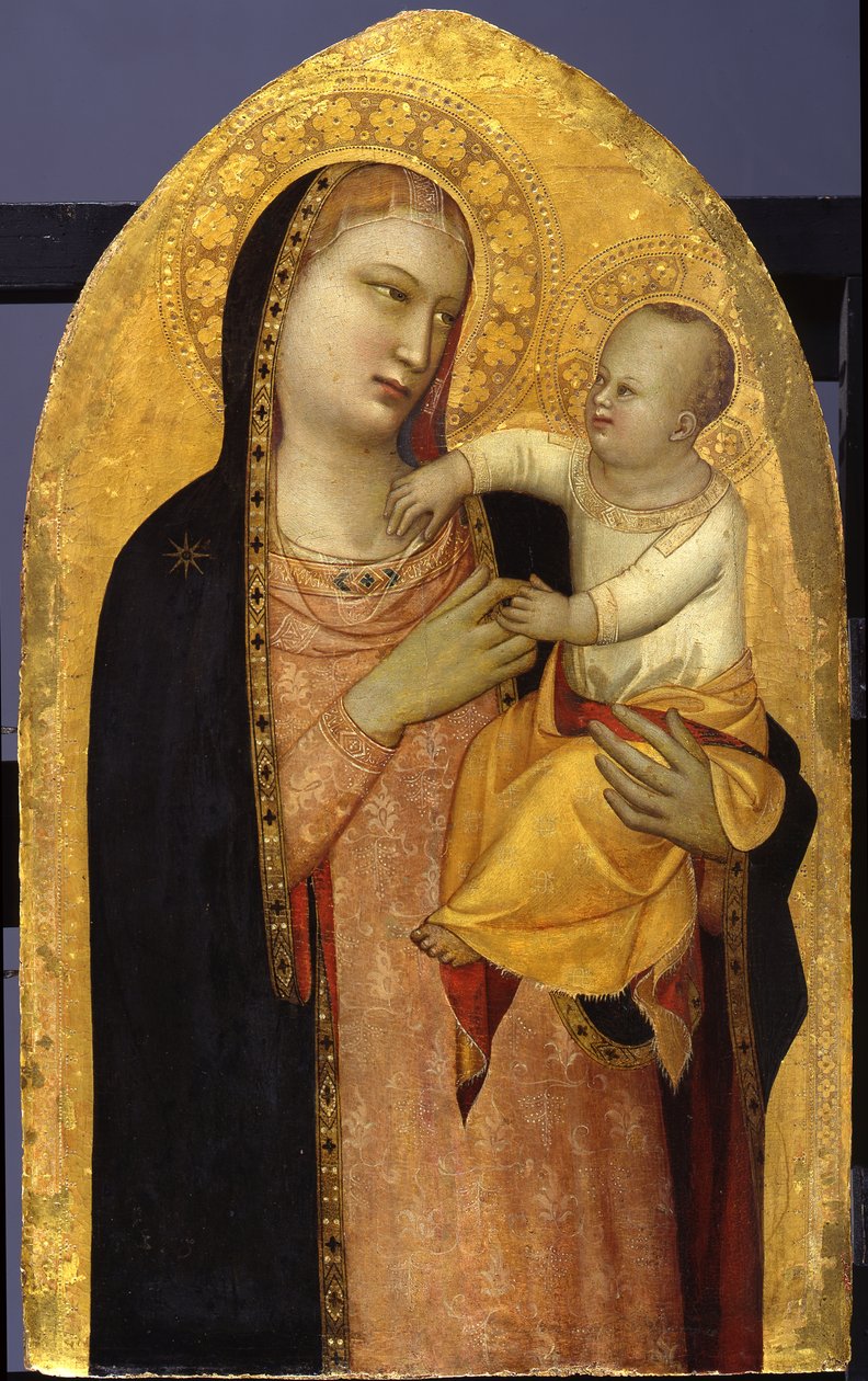 Madonna with Child by Maso di Banco