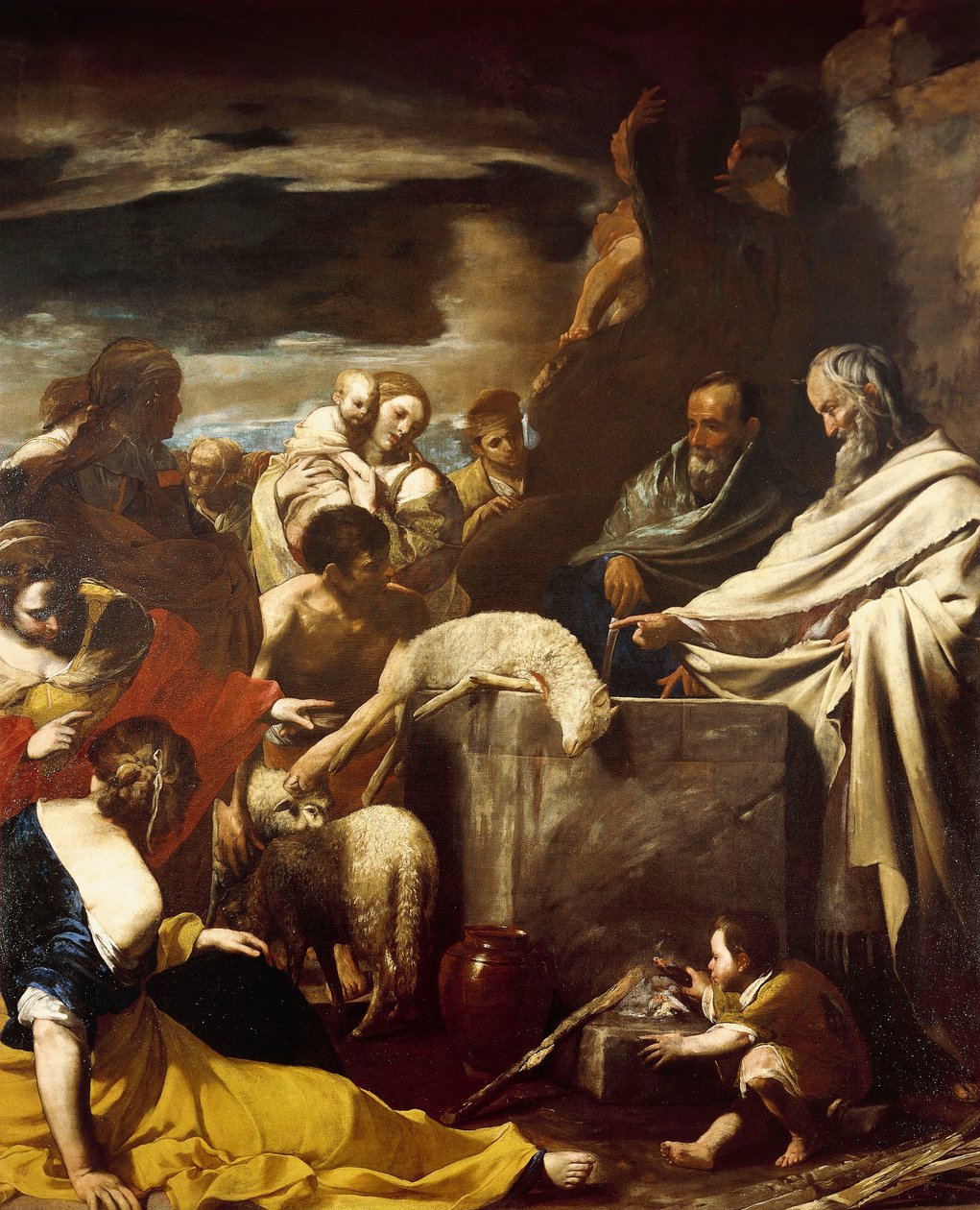 Sacrifice of Moses by Massimo Stanzione