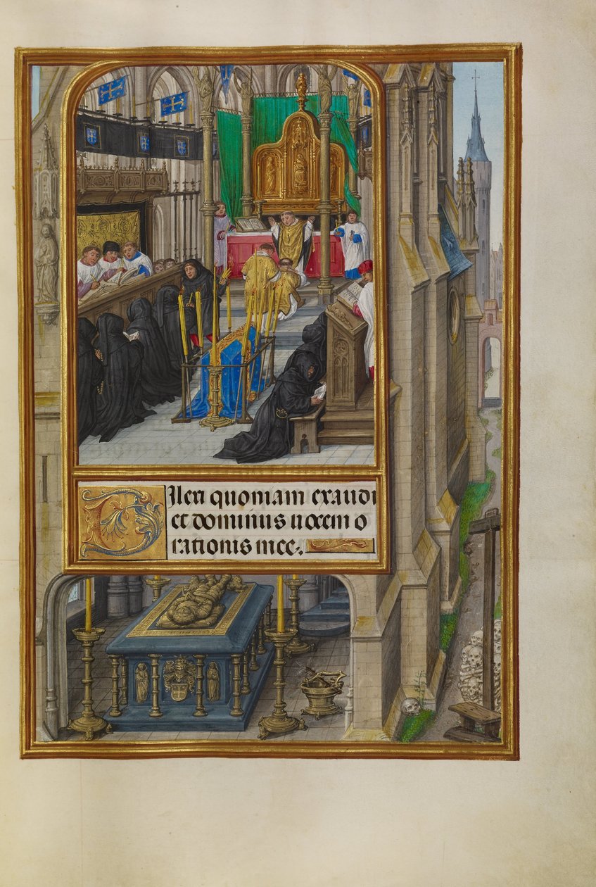 Office of the Dead by Master of James IV of Scotland