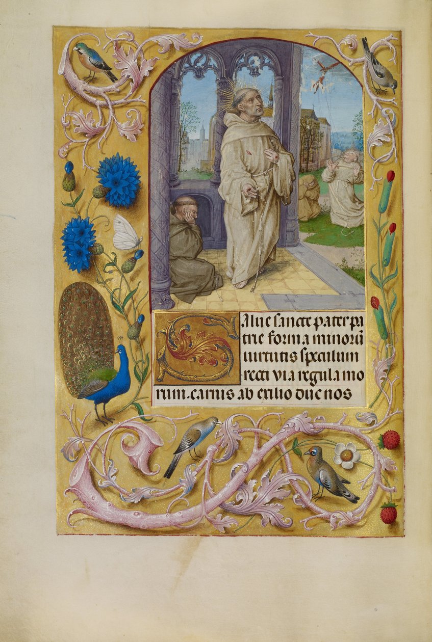 The Stigmatization of Saint Francis by Master of Lübeck the Bible