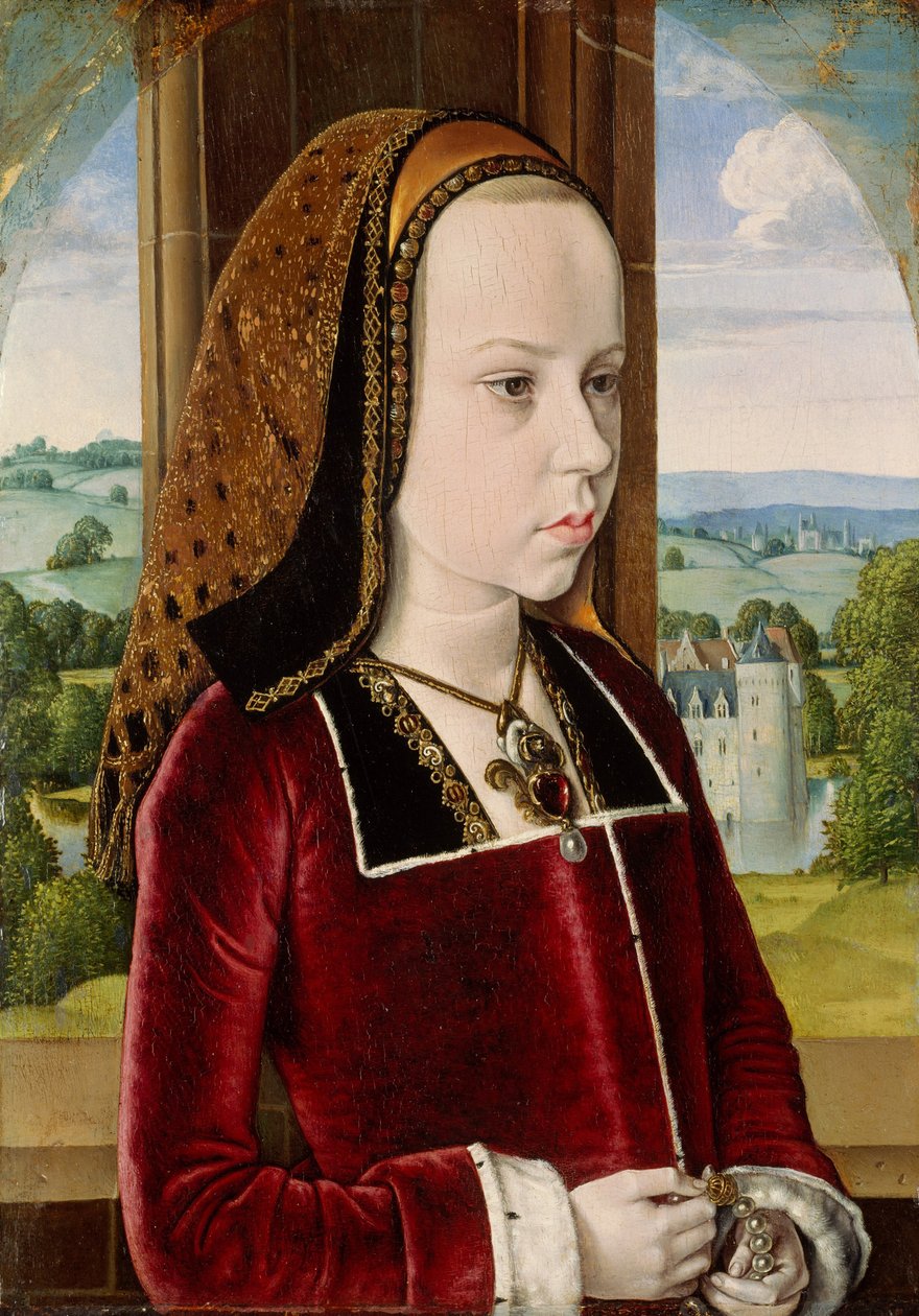 Portrait of Margaret of Austria, c.1490 by Master of Moulins