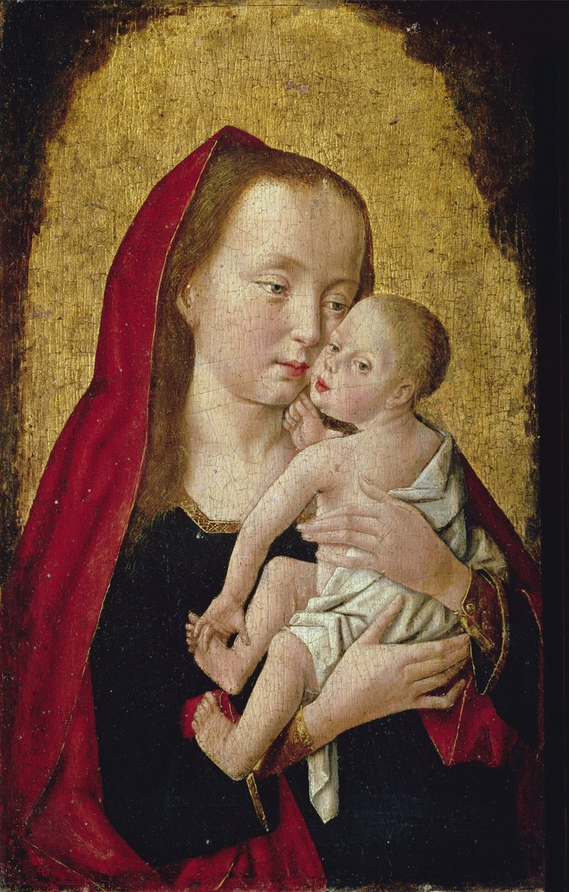 Madonna and Child by Master of St. Giles