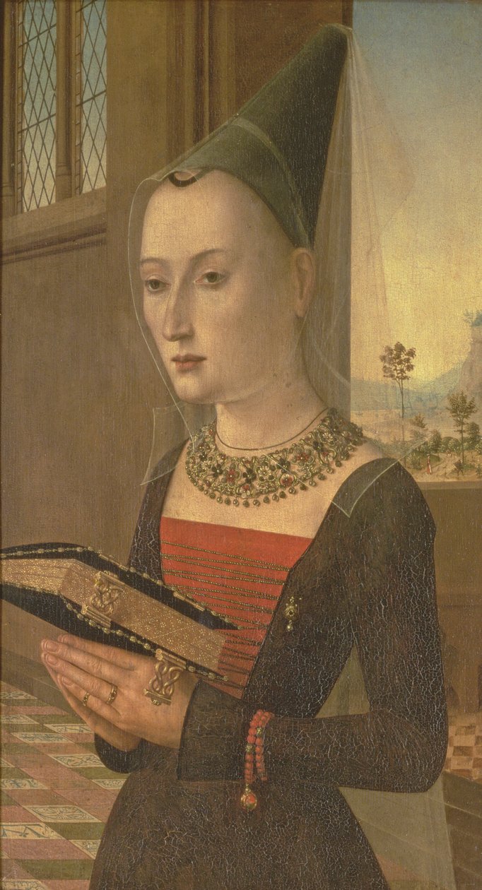 Portrait of Maria Bonciani, Pierantonio Baroncelli
