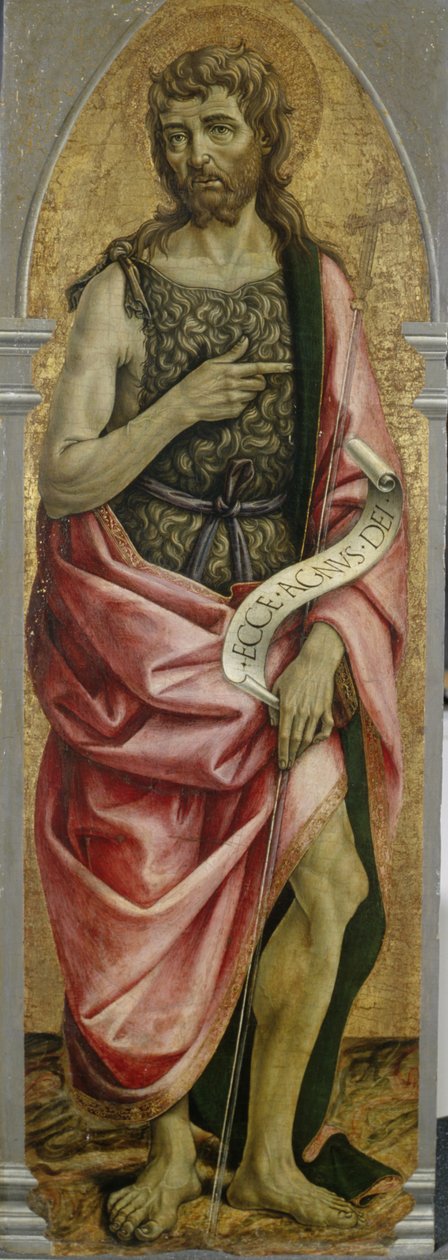 John the Baptist by Master of the Gardner Annunciation Master of the Gardner Annunciation