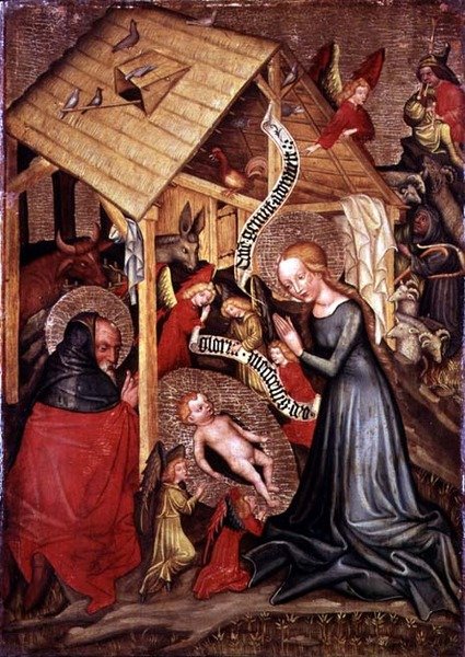 The Birth of Christ by Master of the Hohenfurt Calvary