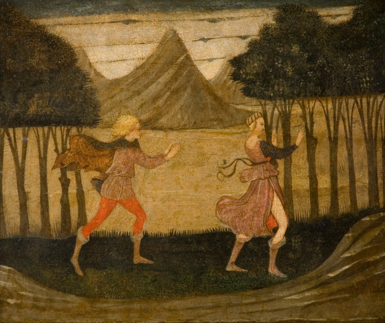 Daphne Pursued by Apollo by Master of the Judgement of Paris