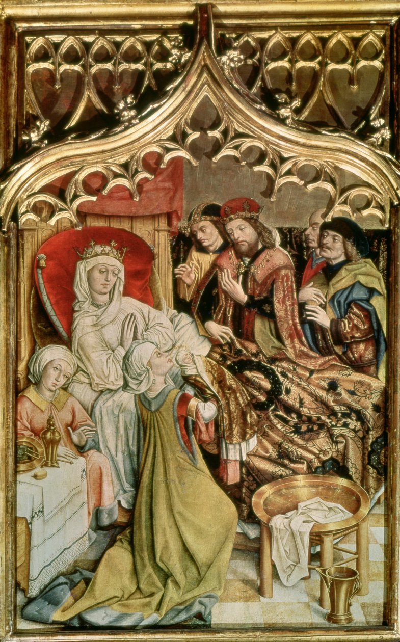 The St. Elizabeth Altarpiece (detail) by Master of the Legend of St. Elizabeth