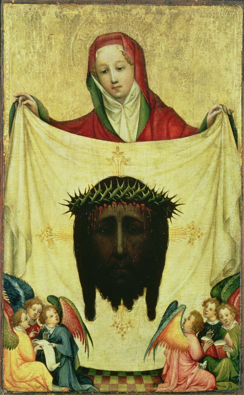 St. Veronica with the Shroud of Christ, c.1420 by Master of the Munich St. Veronica