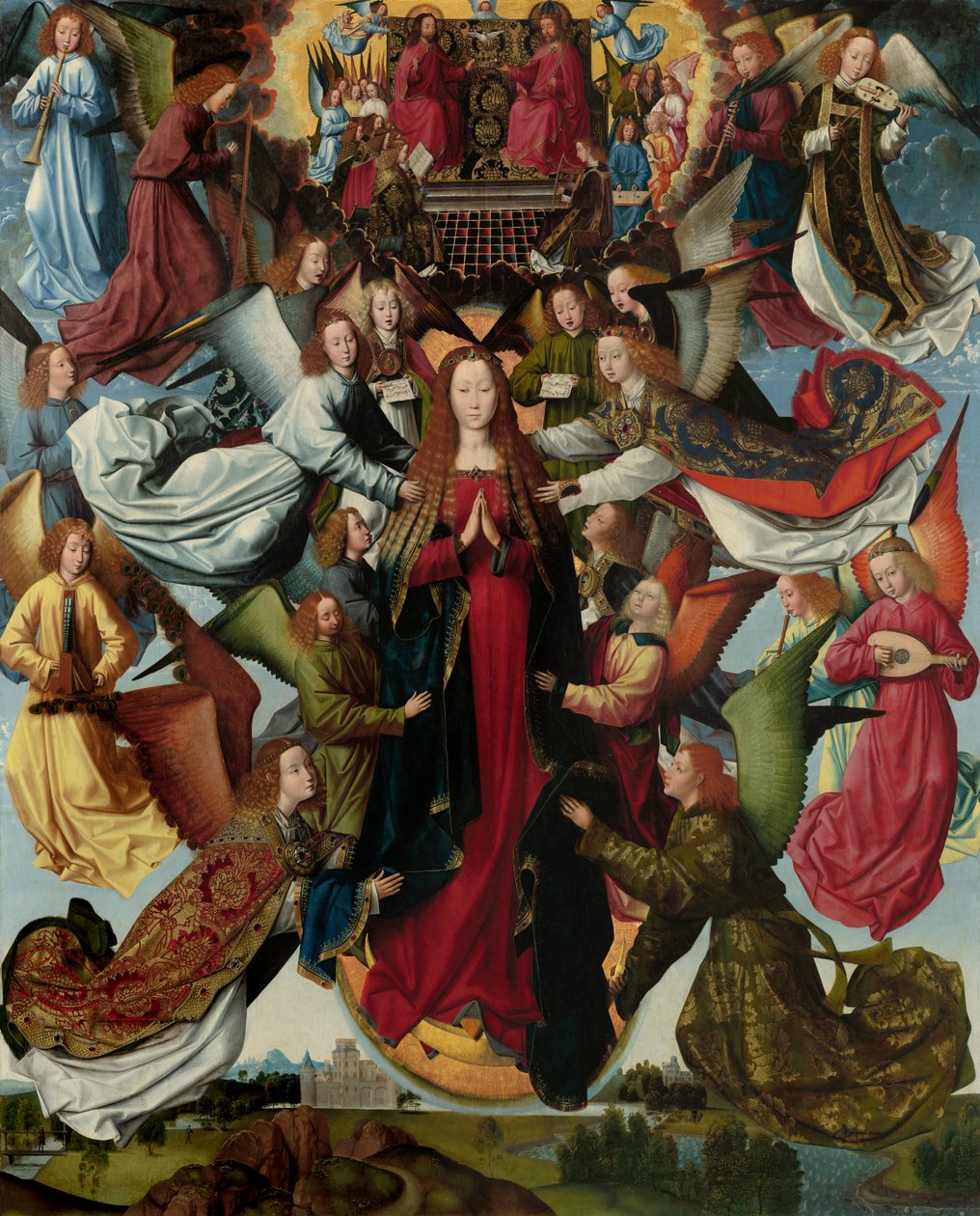 Mary, Queen of Heaven by Master of the St Lucy Legend