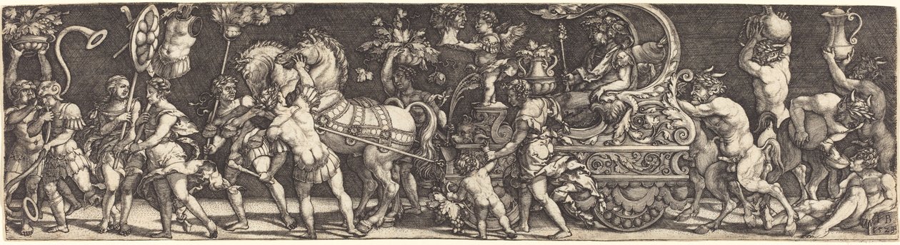 The Triumph of Bacchus by Master IB